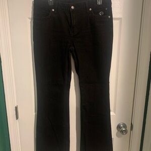 Harley-Davidson Women's Rinestone Black Boot Cut Jeans